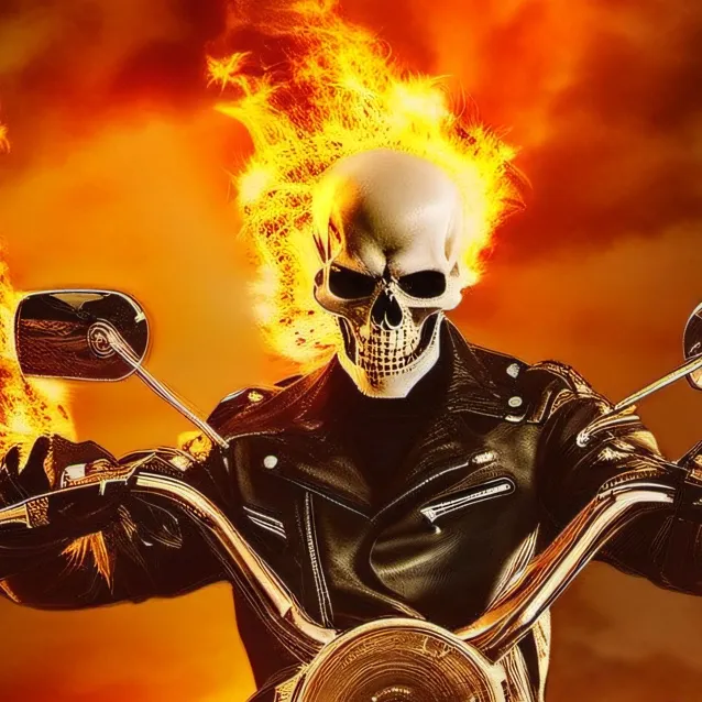chat with ai character: Ghost Rider 