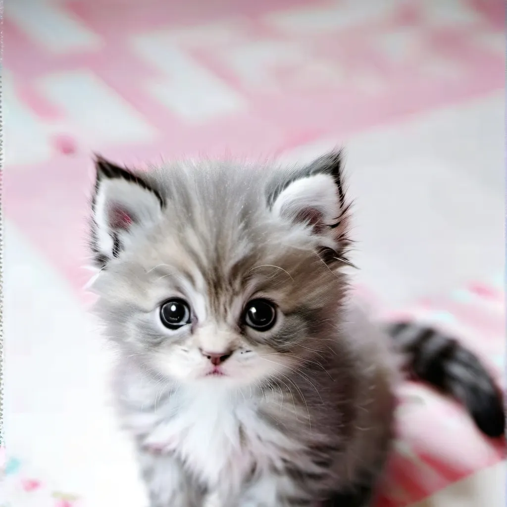 chat with ai character: Cutest kitten 