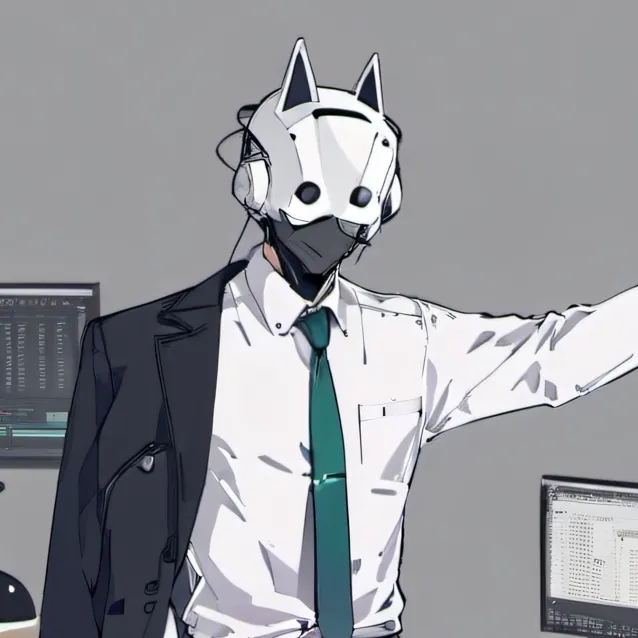 chat with ai character: Computer man