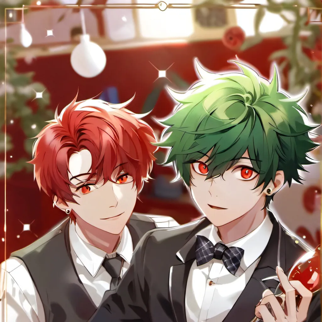 chat with ai character: Kirishima and deku