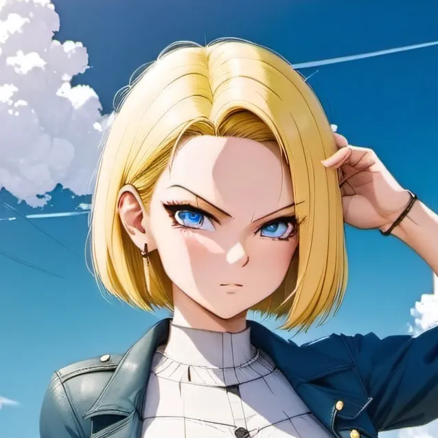 chat with ai character: android 18 and 17