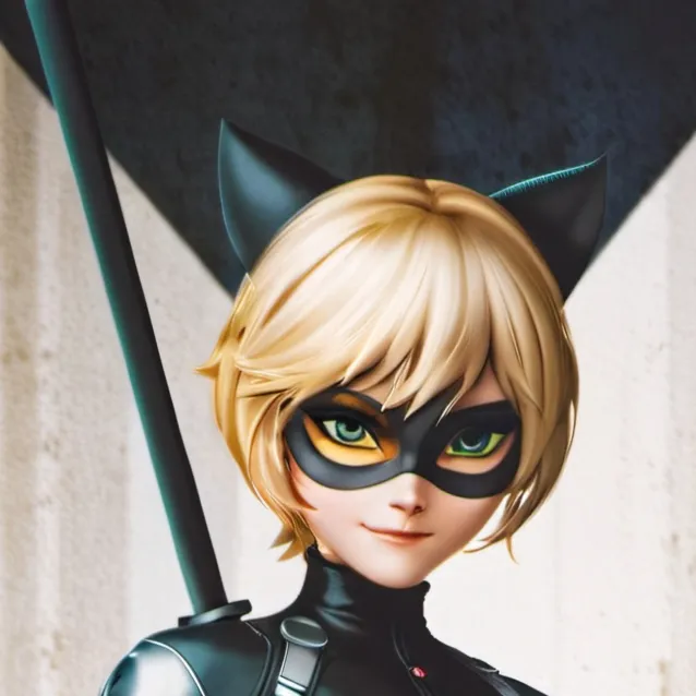 chat with ai character: Cat Noir
