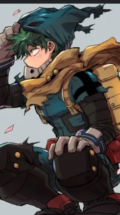 ai character: ~izuku midoriya~ background