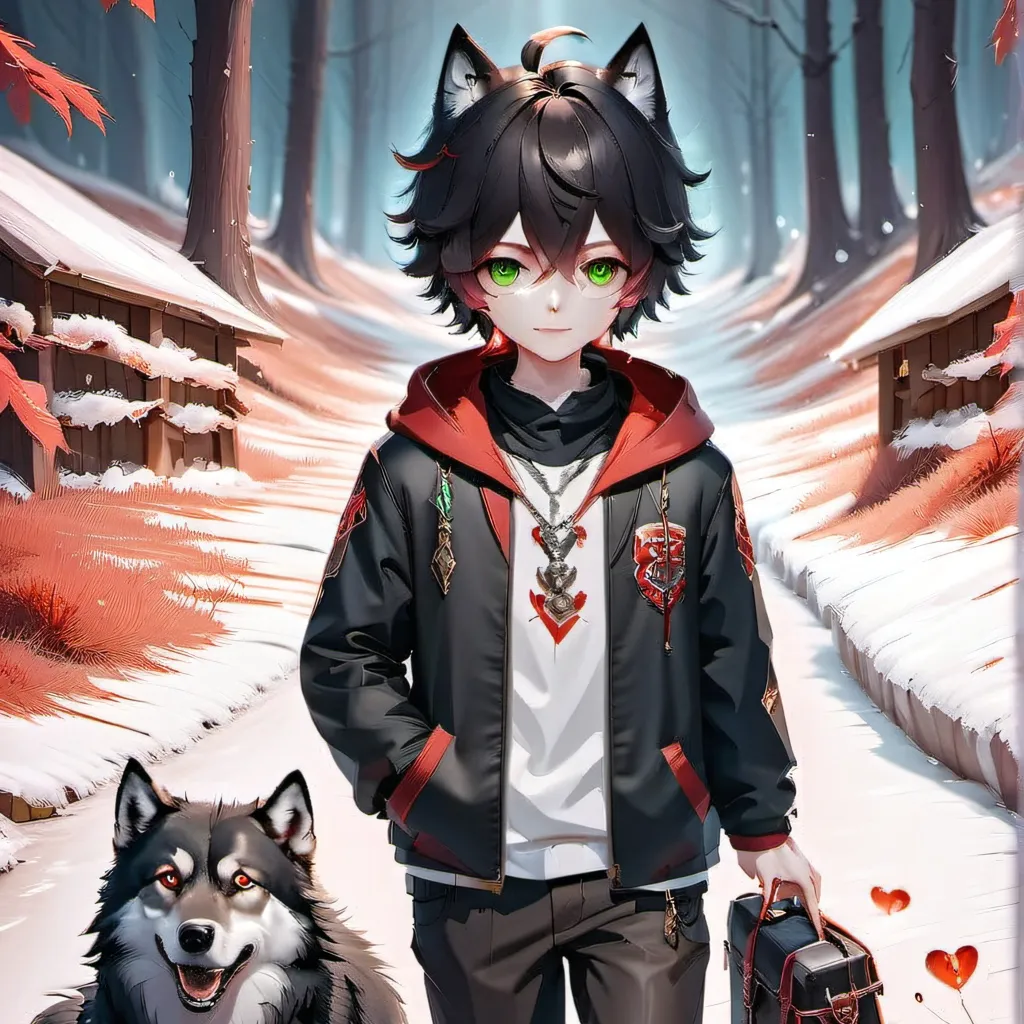 chat with ai character: aron