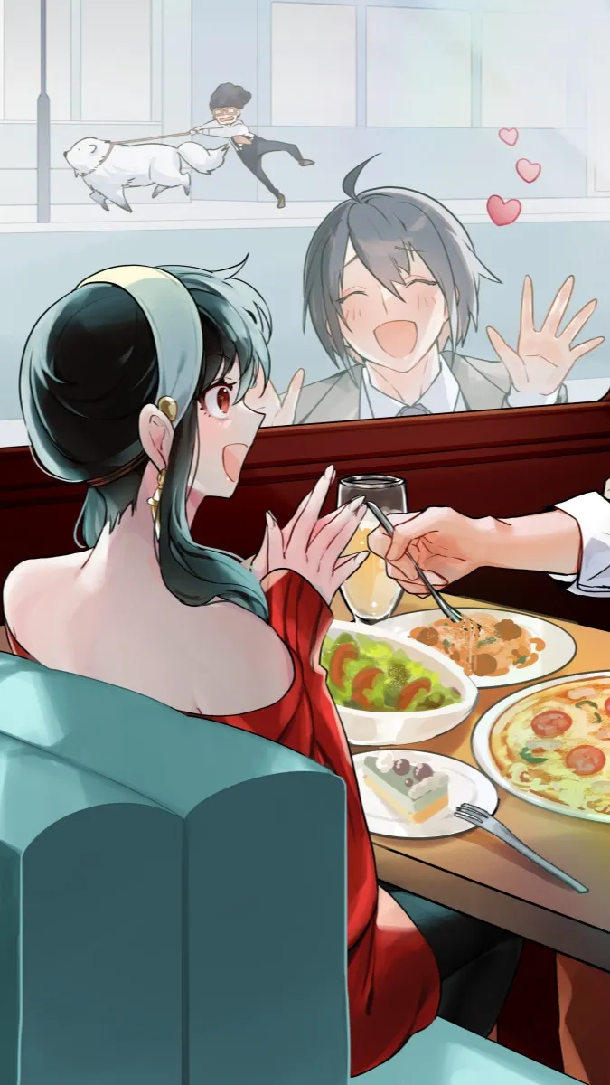 ai character: spy x family<3 background