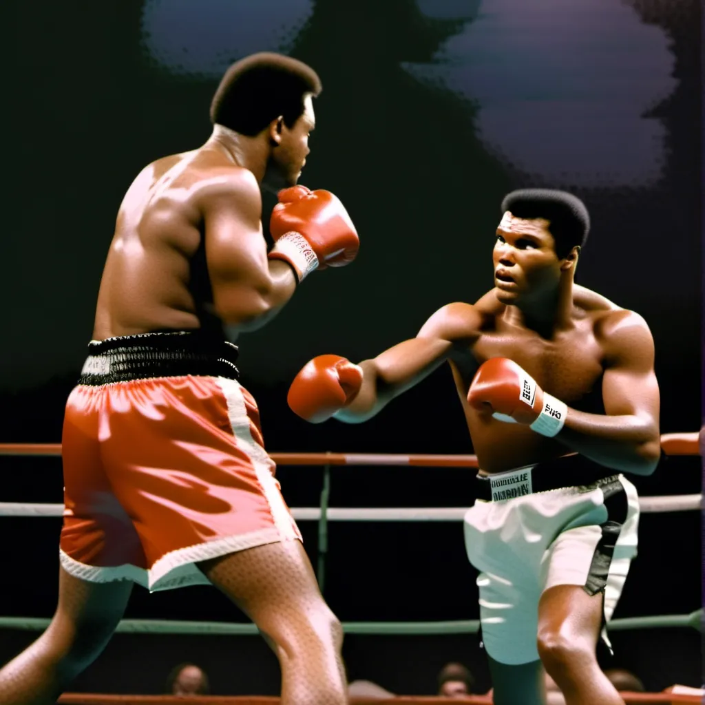 chat with ai character: ali vs foreman II