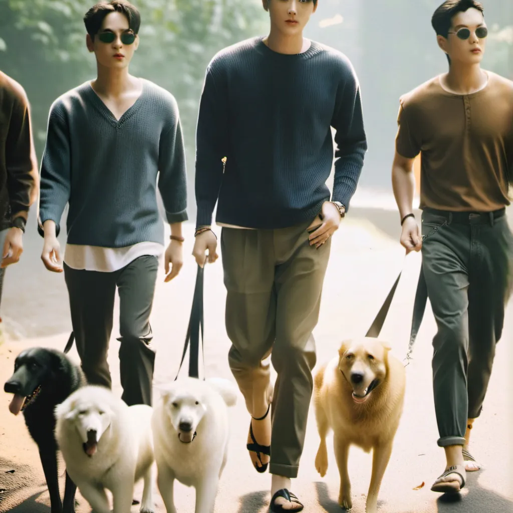 chat with ai character: Dog walking club