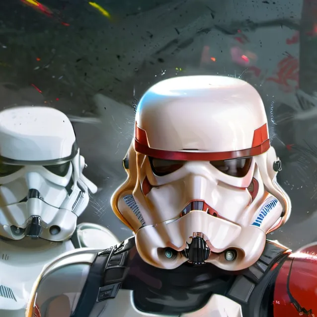 chat with ai character: girl Stormtrooper 