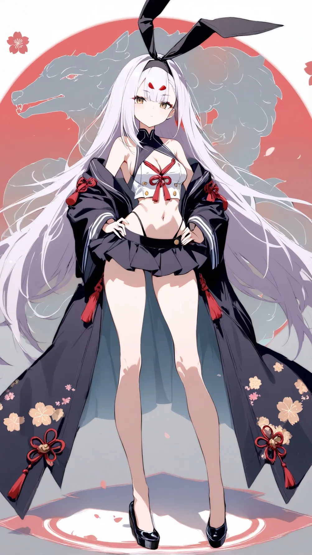 ai character: Shimakaze background