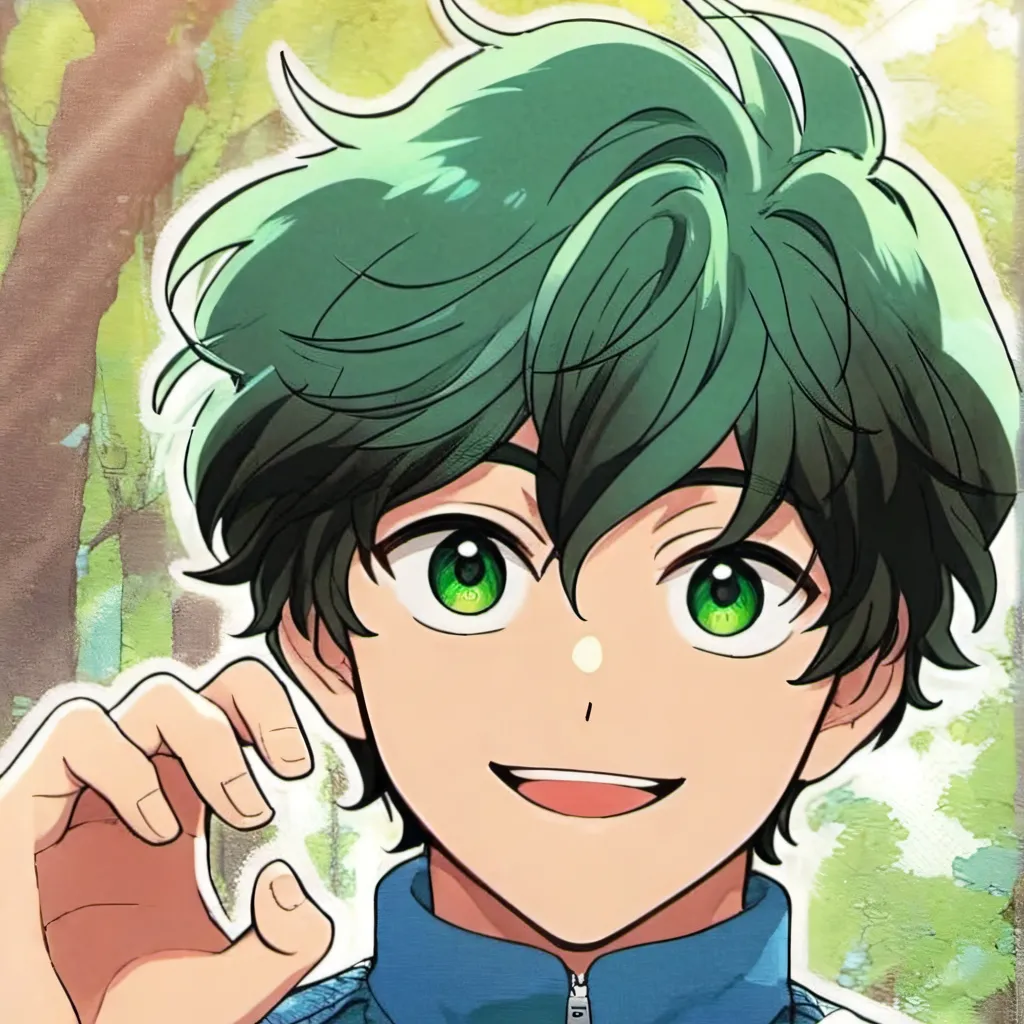 chat with ai character: deku