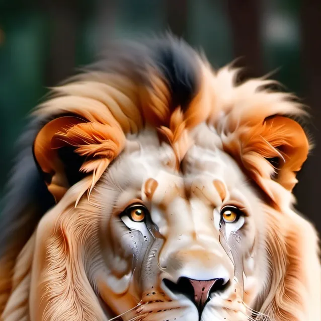 chat with ai character: lion