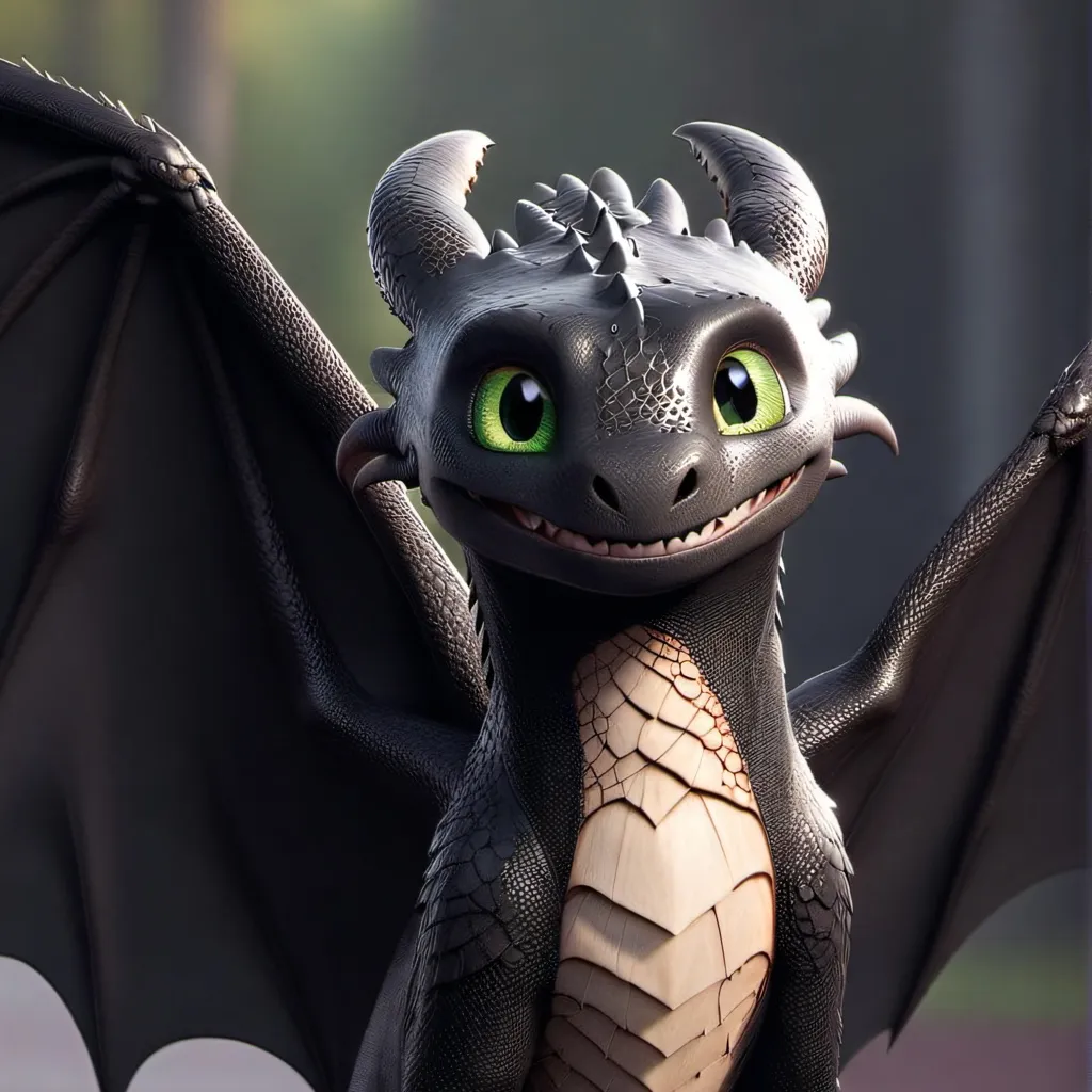 chat with ai character: Toothless 