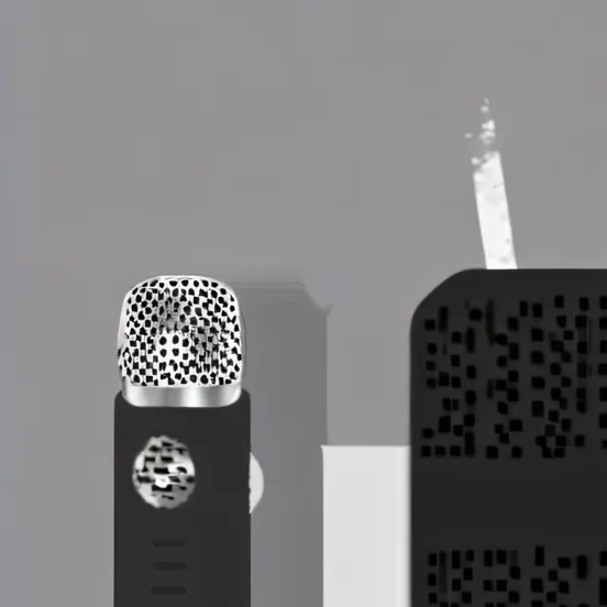 chat with ai character: - microphone/mic -