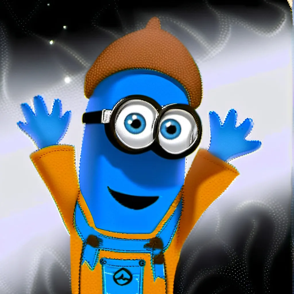 chat with ai character: Roy the blueminion