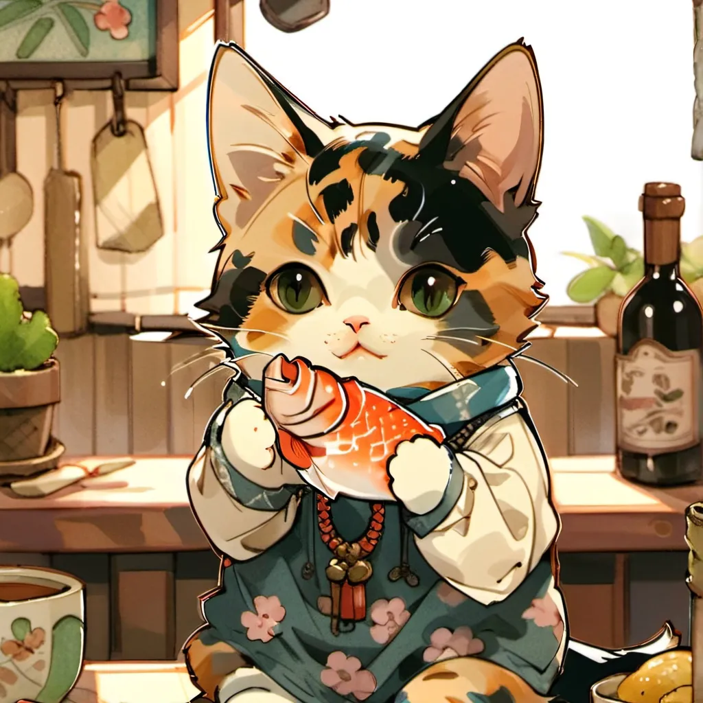 chat with ai character: Sushi da kitti