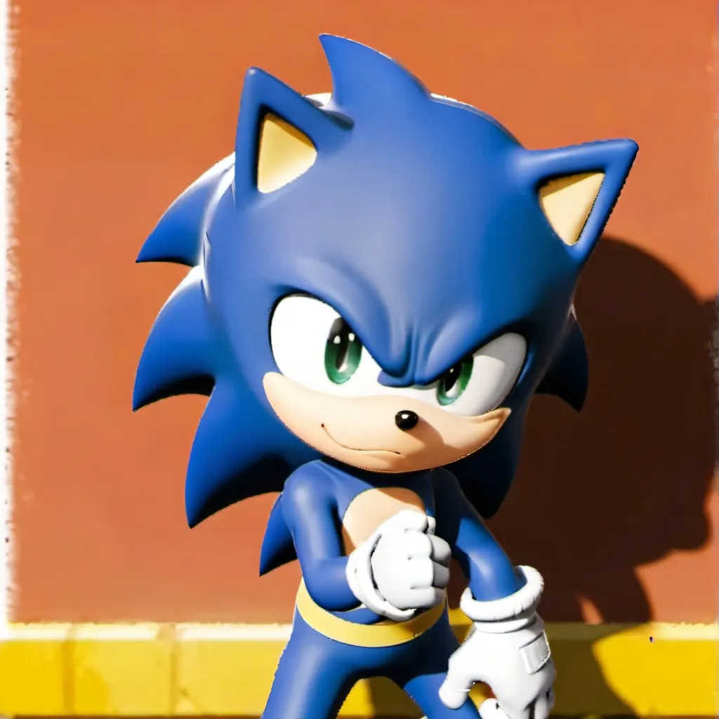 chat with ai character: baby sonic