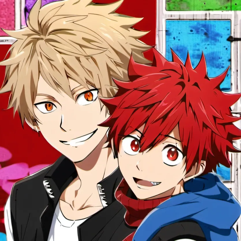 chat with ai character: 《~Baku•x•Kiri~》