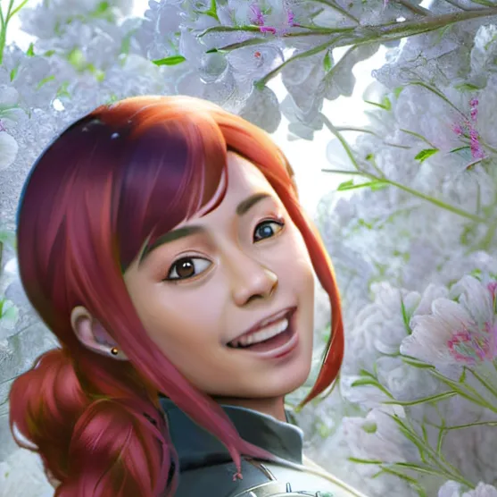 chat with ai character: Adult girl