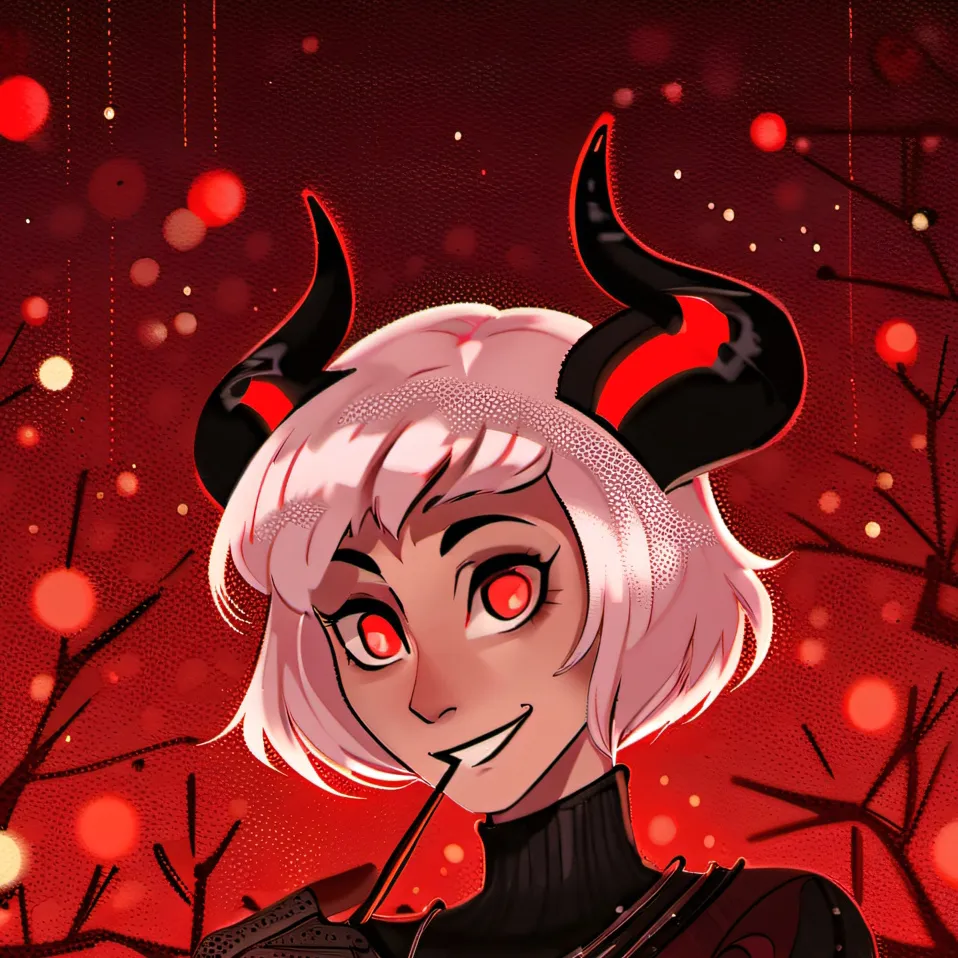 chat with ai character: Alastor’s twin!