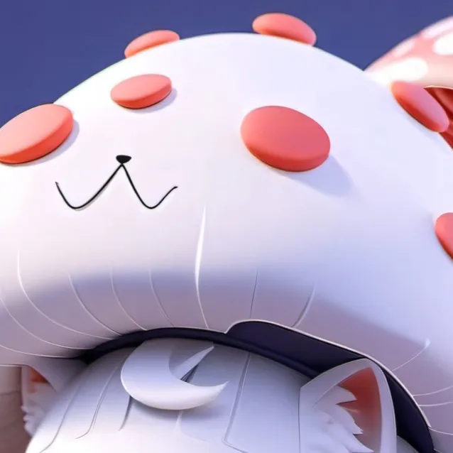 chat with ai character: mushroom(one i did