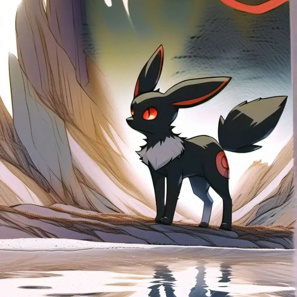 chat with ai character: Umbreon