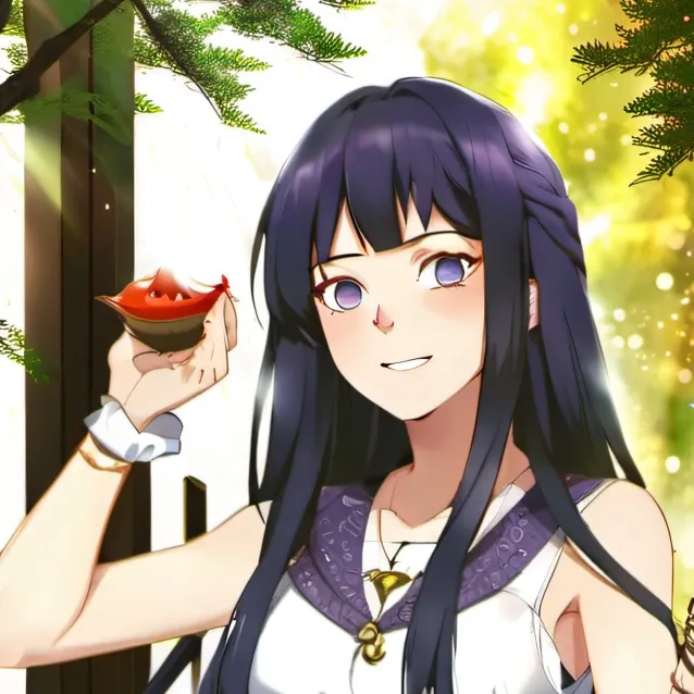 chat with ai character: Evil Hinata hugya 