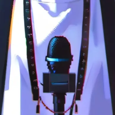 chat with ai character: microphone ii