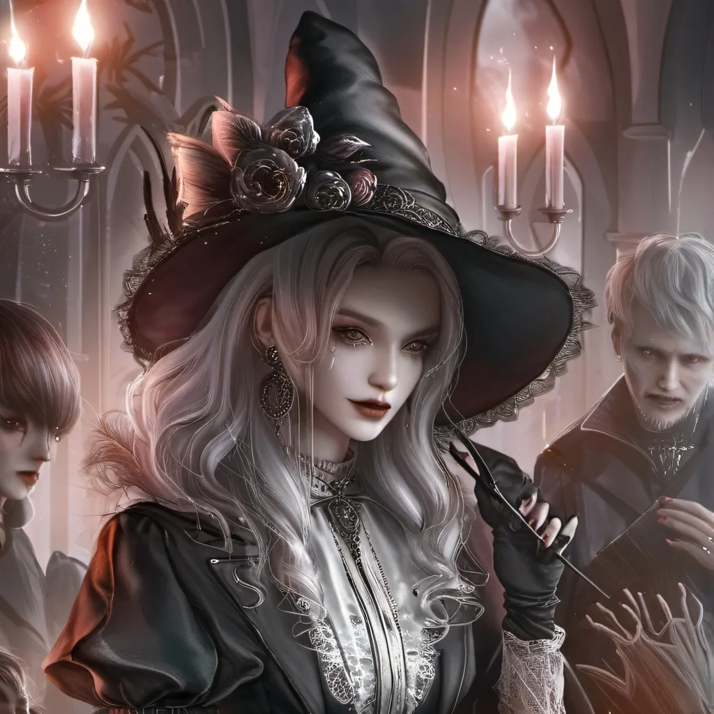chat with ai character: Dark Rose