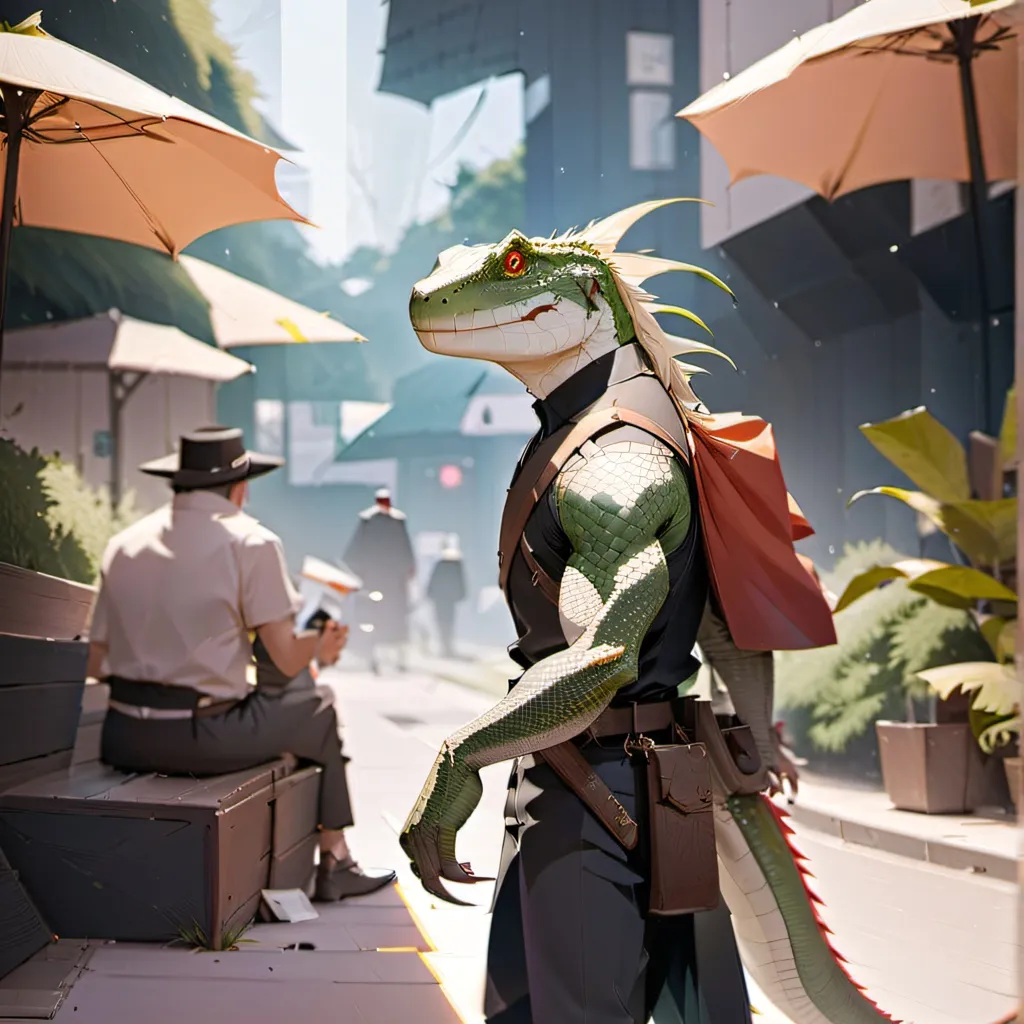 chat with ai character: Lizard