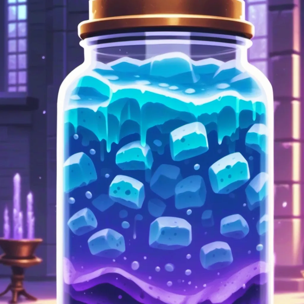 chat with ai character: blue slime