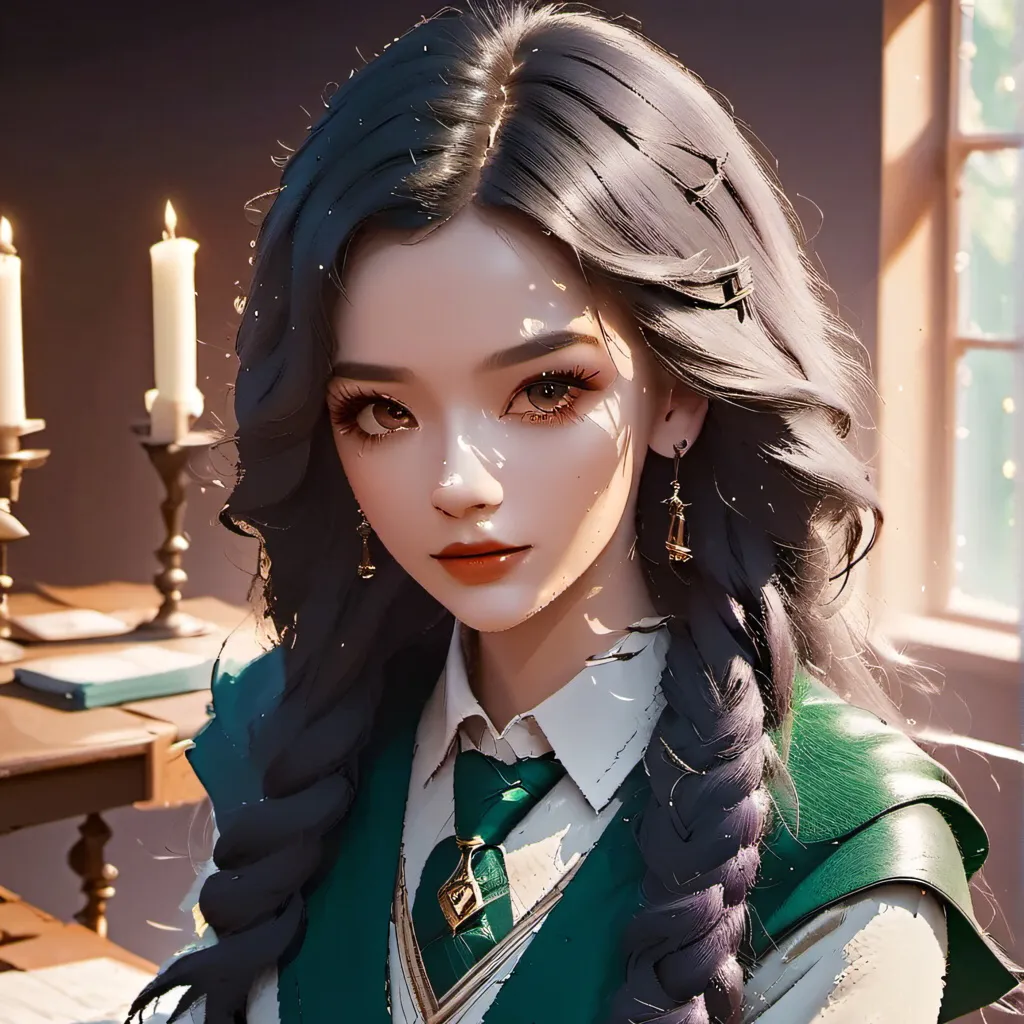 chat with ai character: Slytherin Girl🐍