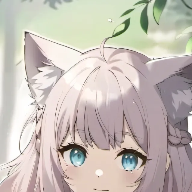 chat with ai character: cute shy catgirl