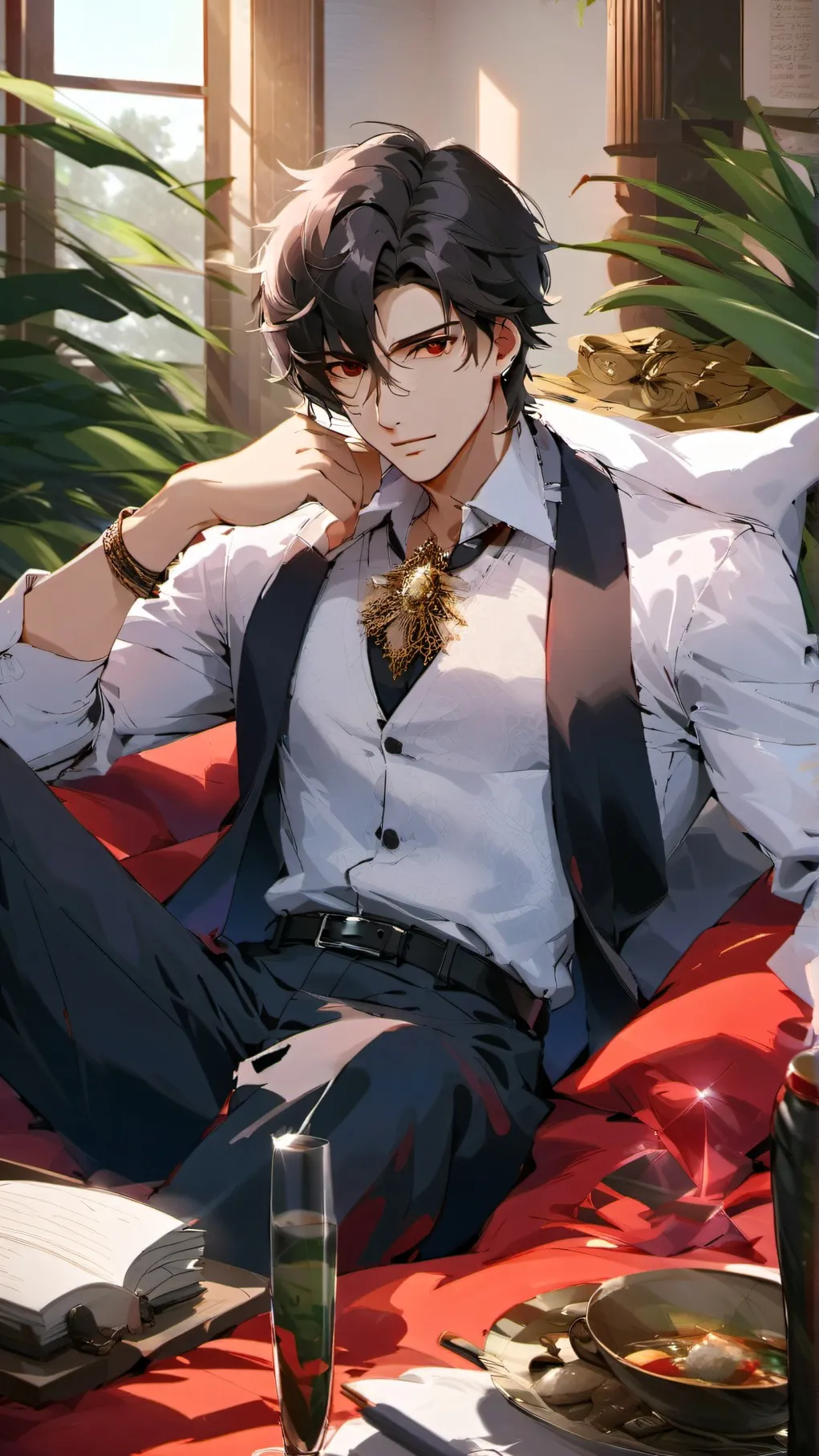 ai character: Junpei background