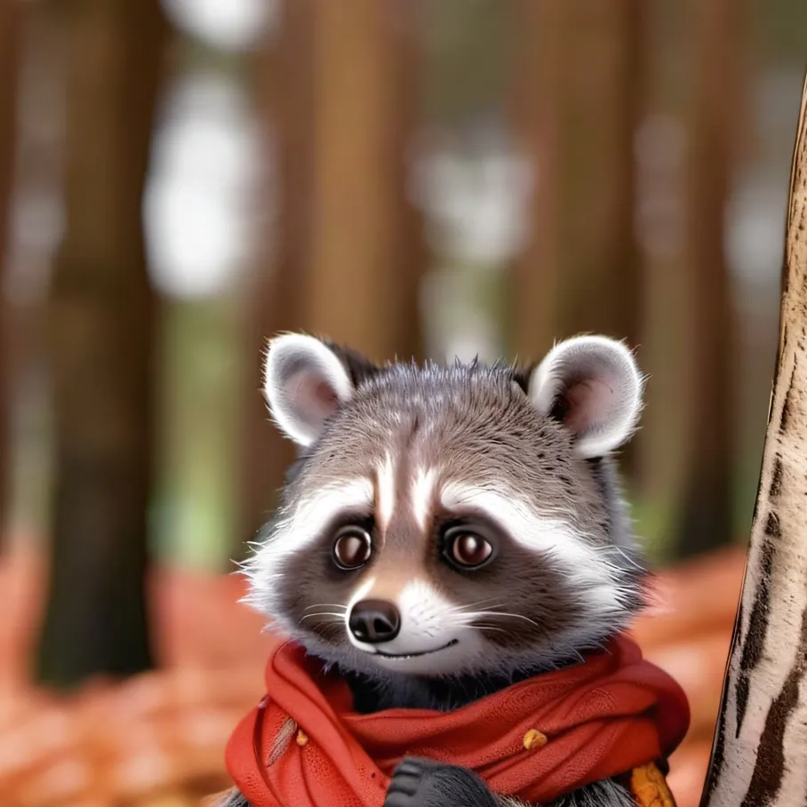 chat with ai character: Rambley the racoon