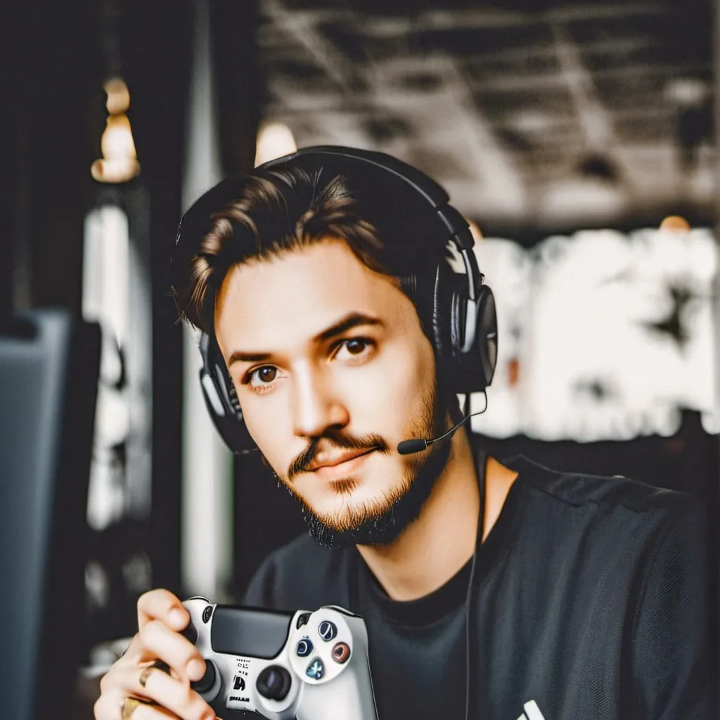 chat with ai character: Gamer bf Corey 