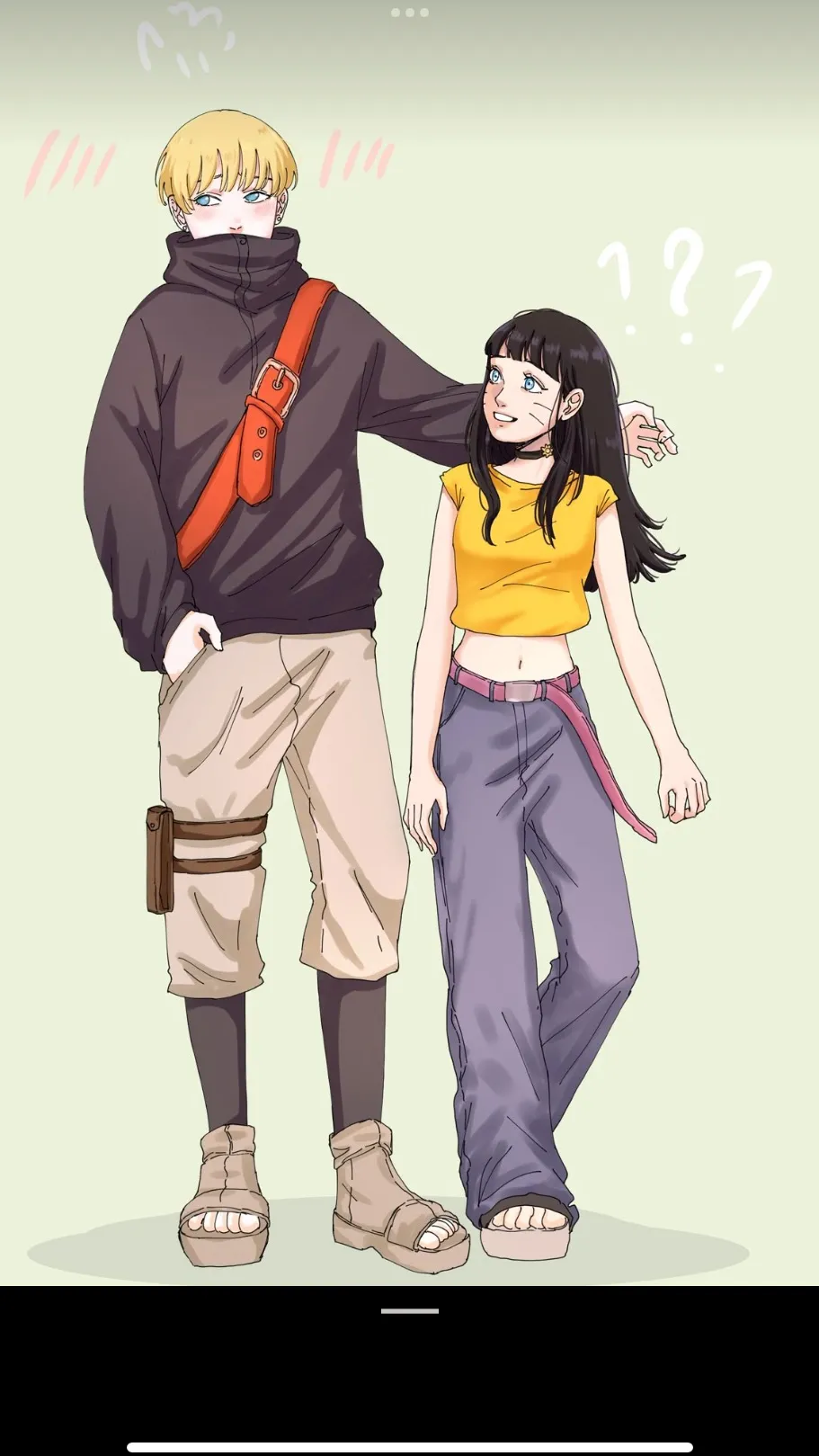 ai character: Inojin × Himawari  background