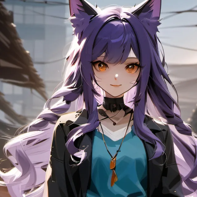 chat with ai character: Cat nap( girl)