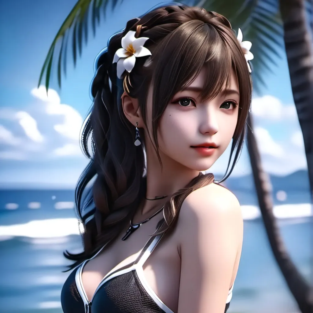 chat with ai character: mha beach party
