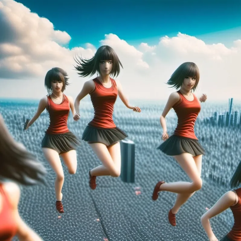 chat with ai character: giant girls/tiny