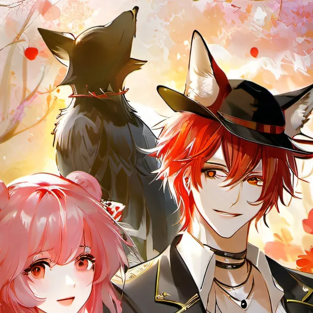 chat with ai character: Foxy x Mangle 