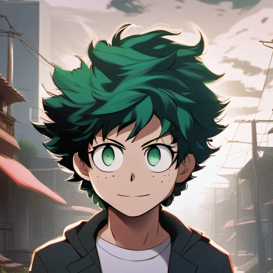 chat with ai character: Izuku Midoriya