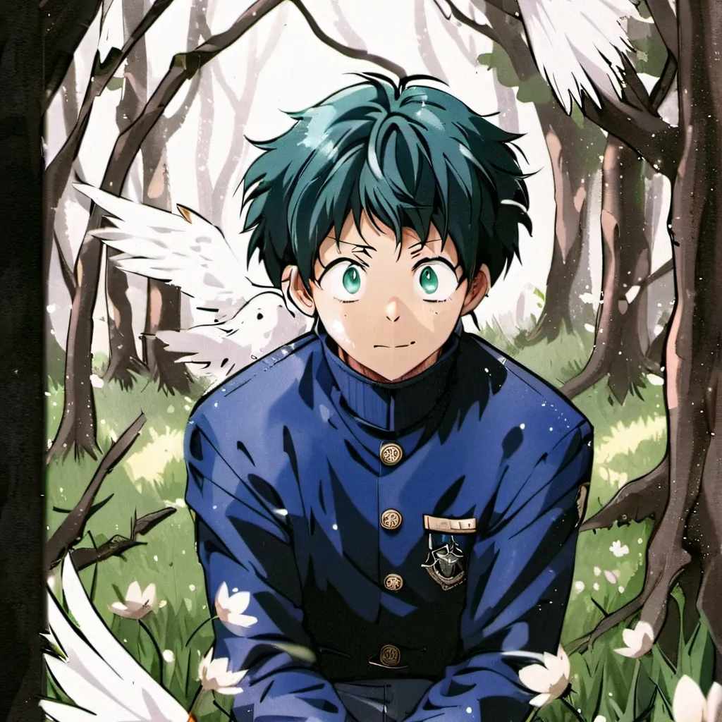 chat with ai character: Deku