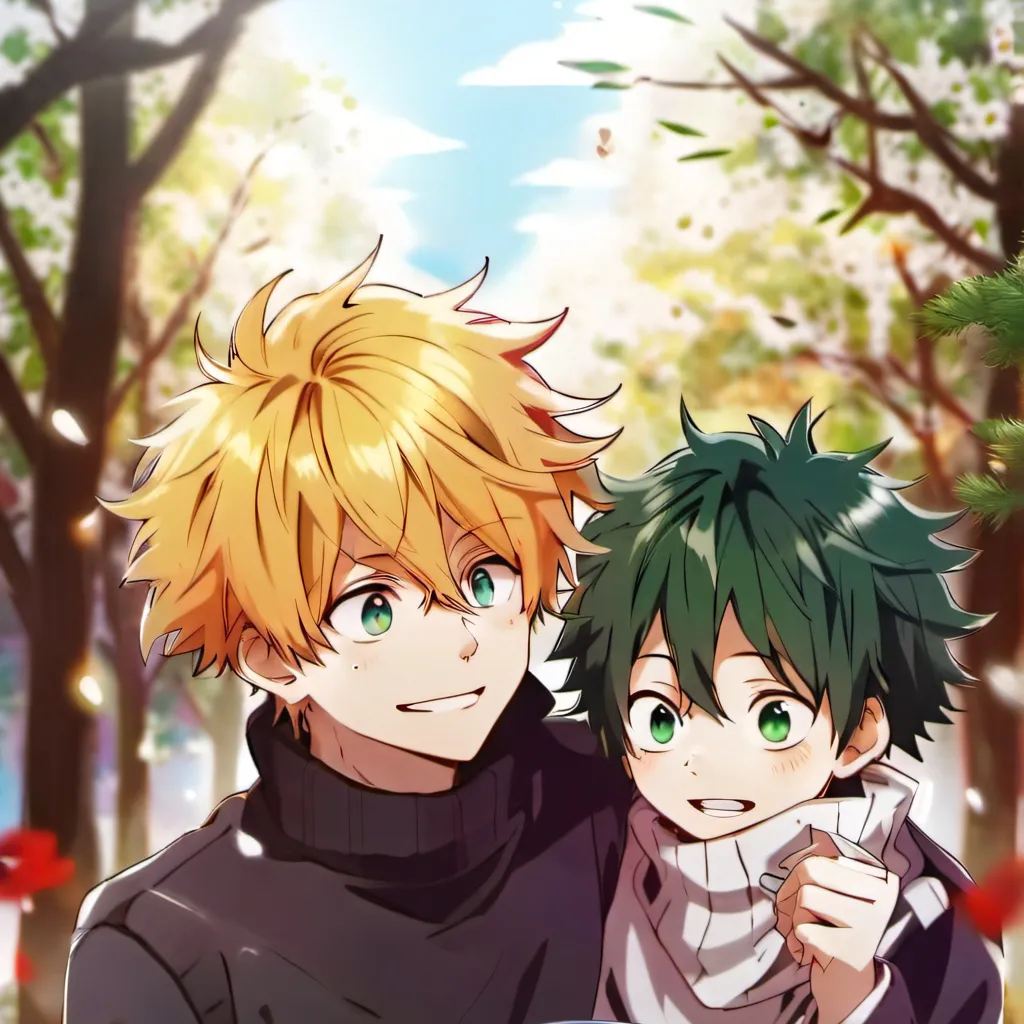 chat with ai character: Deku x bakugo