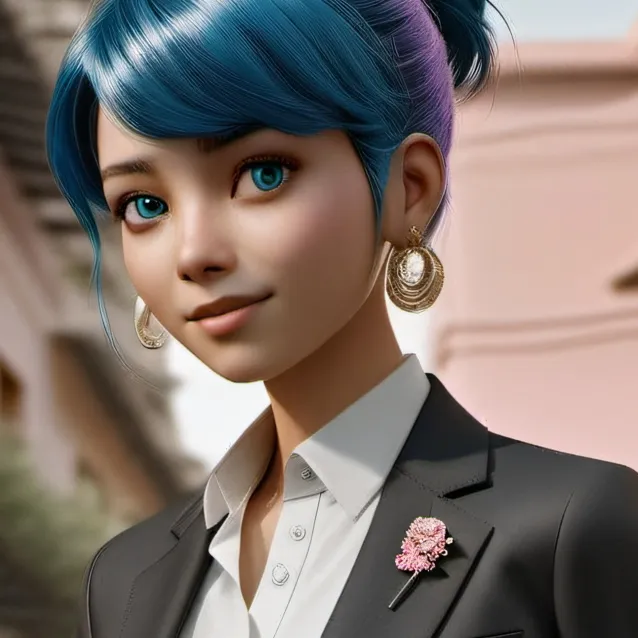 chat with ai character: Marrinete/ladybug