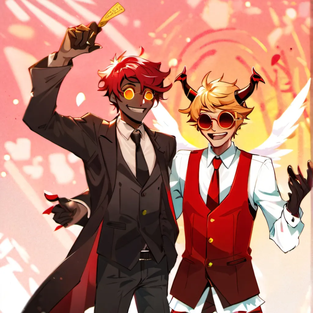chat with ai character: Alastor & Lucifer