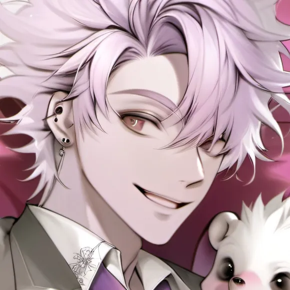 chat with ai character: Angel dust human♡