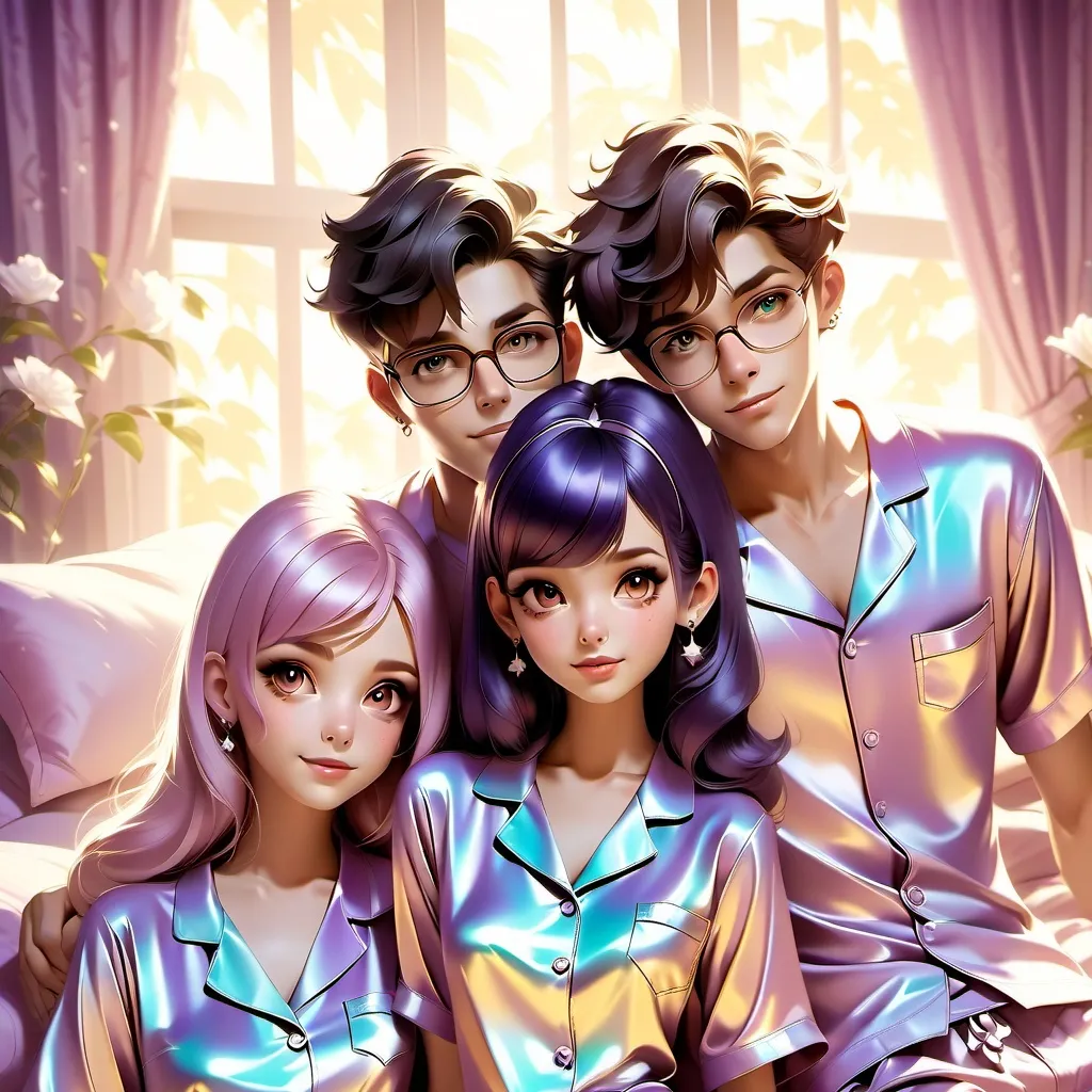 chat with ai character: Sleepover