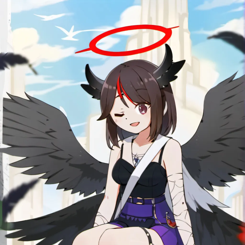 chat with ai character: Kira hazbin AU