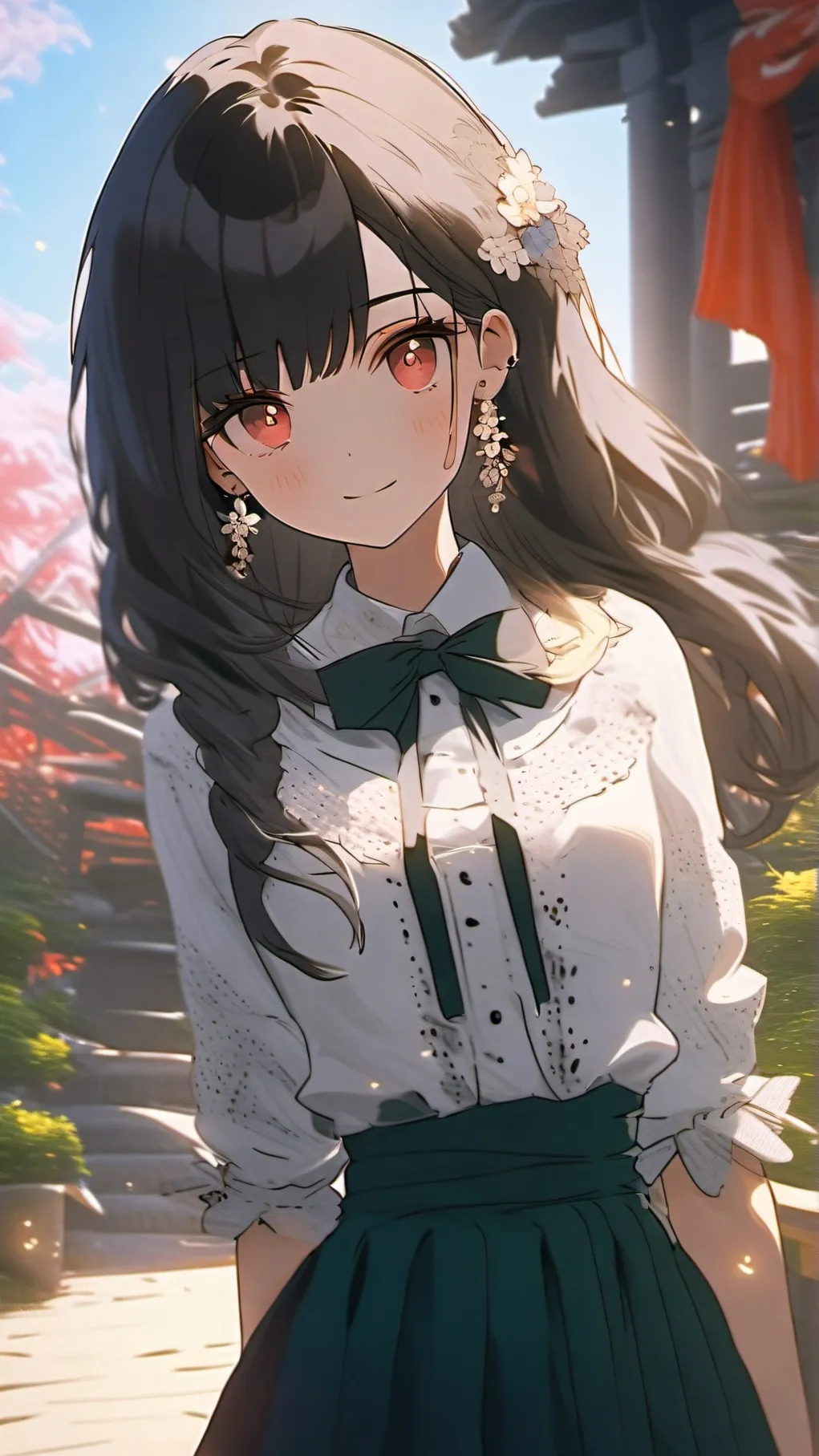 ai character: Ellen  background