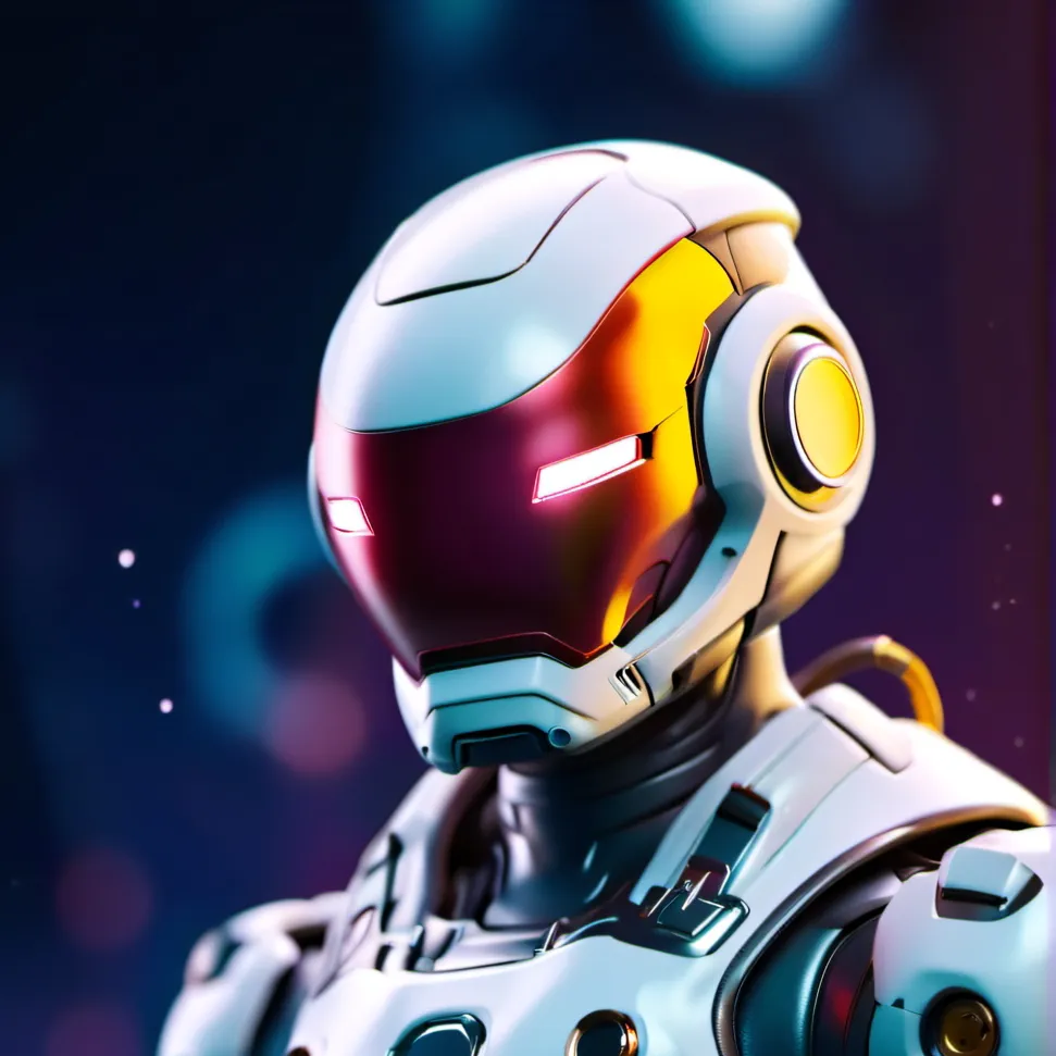 chat with ai character: The rizzler robot